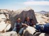 Taking a Break in the Shade of a Boulder - Photo by Matthew 