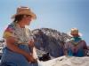 Christina and Suzanne Adding Color to the Scenery - Photo by Matthew 
