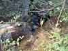 A difficult place in the 'trail.' 