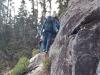 More of the rock ledge. 