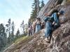 And even more of the rock ledge. 