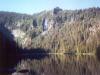 Lake with some falls in the background. 