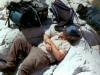 David taking a nap in the rocks. 