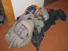 Muddy pack and equipment. This was the dirtiest cave I've ever been in. After you've looked at these pictures, be sure to look at the Vancouver Island pictures and Horne Lake Cave pictures. 